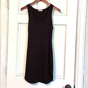 Black tank top dress